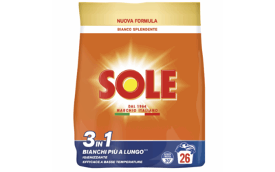 Sole Lavatrice Polvere 26 Misurini