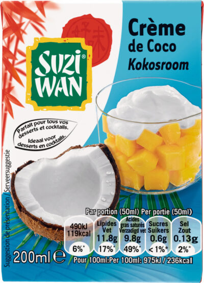 Suzi-Wan Crema di Cocco 200 ml