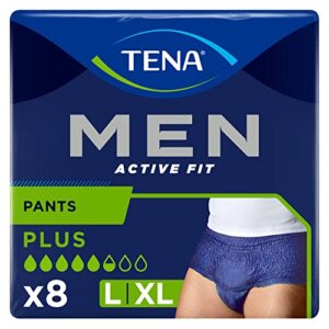 Tena Men Active Fit Pants Plus Taglia L x 8