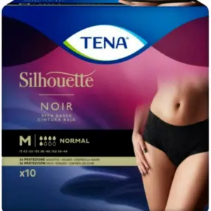 Tena Silhouette Normal Noir M x 10