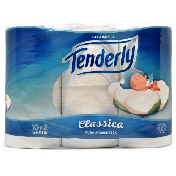 Tenderly Carta Igienica Kilometrica x 12