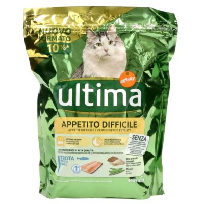 Ultima Cibo per Gatto Croccantini Appetito Differenziato 440 g