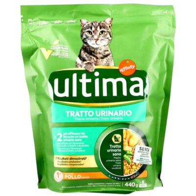 Ultima Cibo per Gatto Croccantini Tratto Urinario 440 g