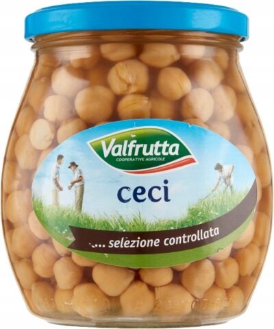 Valfrutta Ceci Vetro 580/370 g