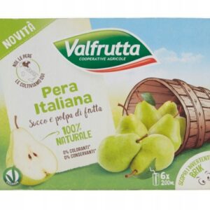 Valfrutta Nettare di Pera 6 x 200 ml Slim