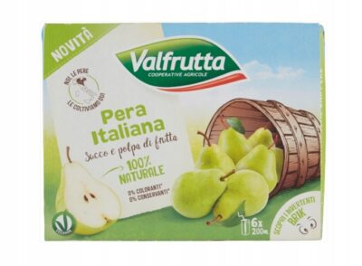 Valfrutta Nettare di Pera 6 x 200 ml Slim