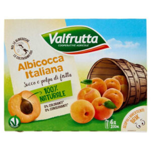 Valfrutta Triangolini Albicocca 12 x 100 ml