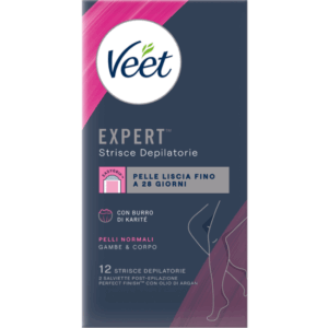 Veet Expert Strisce Depilatorie Corpo x 12