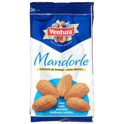 Ventura Mandorle Sgusciate Tostate Salate 125 g