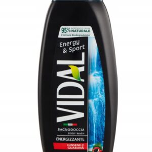 Vidal Bagnoschiuma Energy Sport 600 ml
