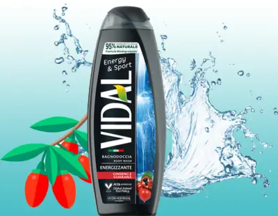 Vidal Doccia Energy & Sport 250 ml