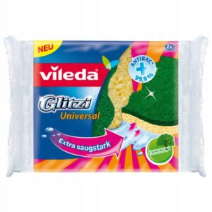 Vileda Spugna Abrasiva Aqua x2