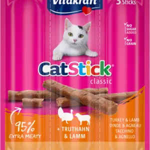 Vitakraft Cat Stick Mini Tacchino/Agnello 6 x 3 g