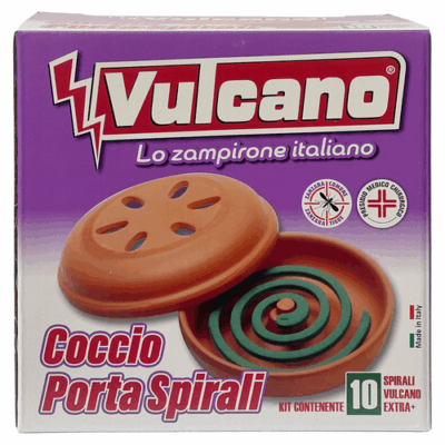 Vulcano Coccio + 10 Spirali
