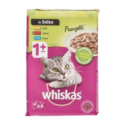 Whiskas Pranzetti Mare e Monti 6 x 50 g