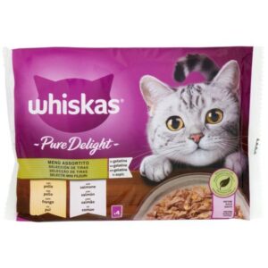 Whiskas Pure Delight Assortiti 4 x 85 g