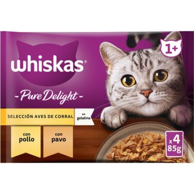 Whiskas Pure Delight Delicato 4 x 85 g