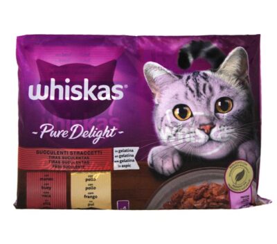 Whiskas Pure Delight Gustoso 4 x 85 g