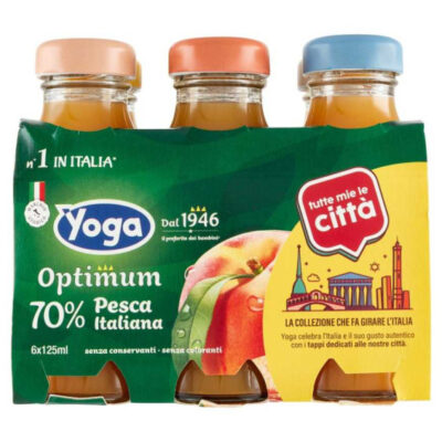 Yoga Succo Pera Bottiglia 6 x 125 ml