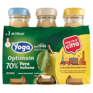 Yoga Succo Senza Zuccheri Aggiunti Pera 3 x 200 ml