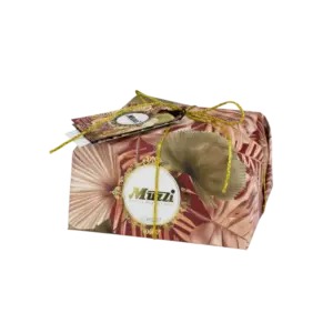 Muzzi Panettone Classico Uvetta e canditi incarto Animalier - 1 kg