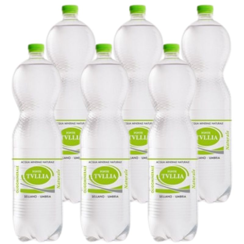 Acqua Tullia Naturale da 1,5 L x 6 in plastica
