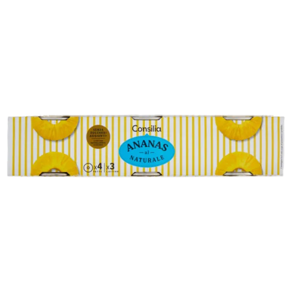 1561-consilia-ananas-naturale-3-x-227-136-g Consilia Ananas Naturale 3 x 227/136 g - immagine 1