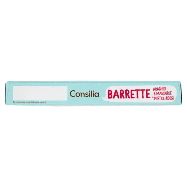 1596-consilia-barretta-arachidi-mirtilli-120-g Consilia Barretta Arachidi/Mirtilli 120 g - immagine 1