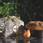 Muzzi Panettone Pere e Cioccolato Incarto Animalier - 1 kg - immagine 2