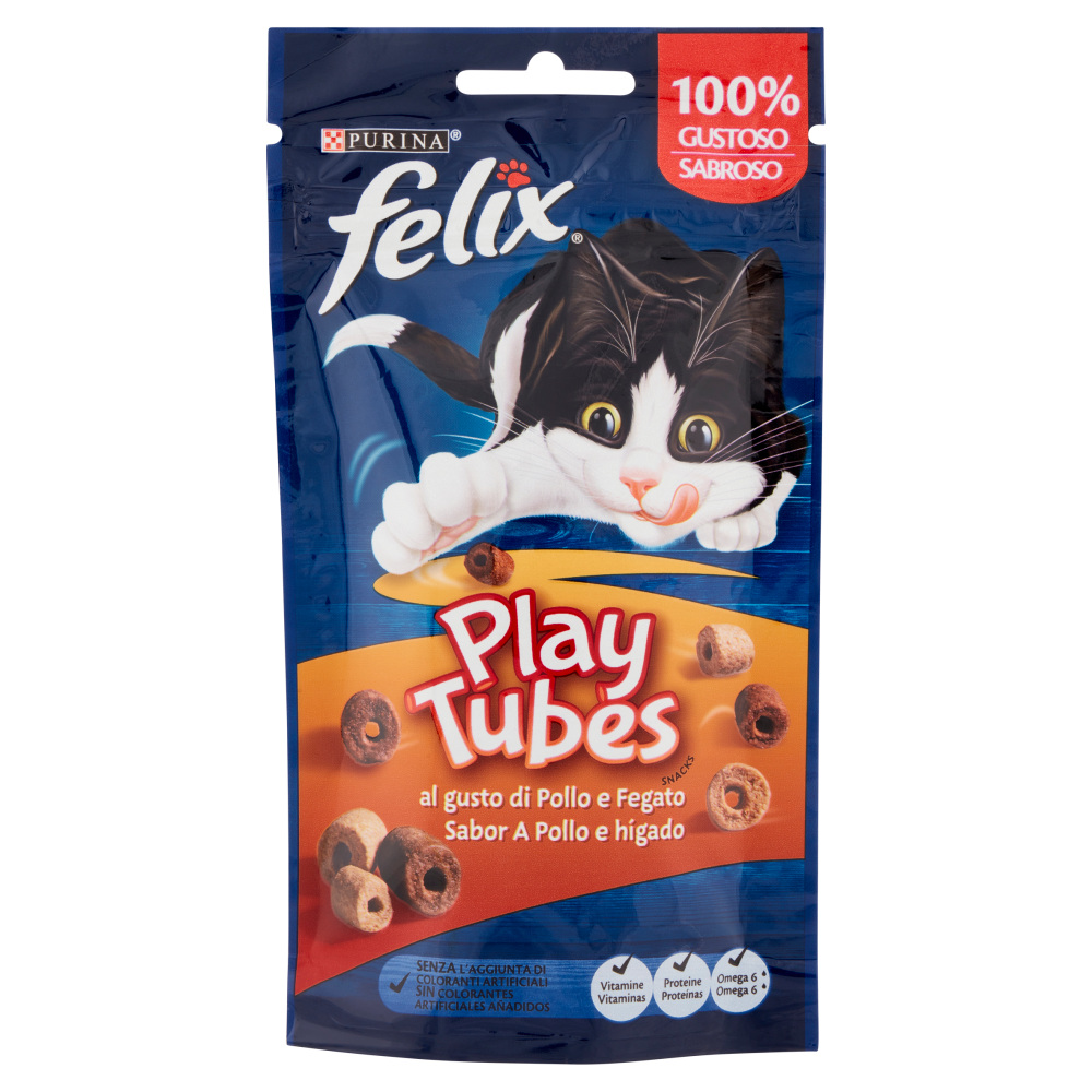 3318-felix-playtubes-pollo-fegato-50-g Felix Playtubes Pollo/Fegato 50 g - immagine 1