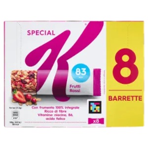 33380-kelloggs-special-k-frutti-rossi-8-x-21-5-g Kellogg's Special K Frutti Rossi 8 x 21,5 g - immagine 1