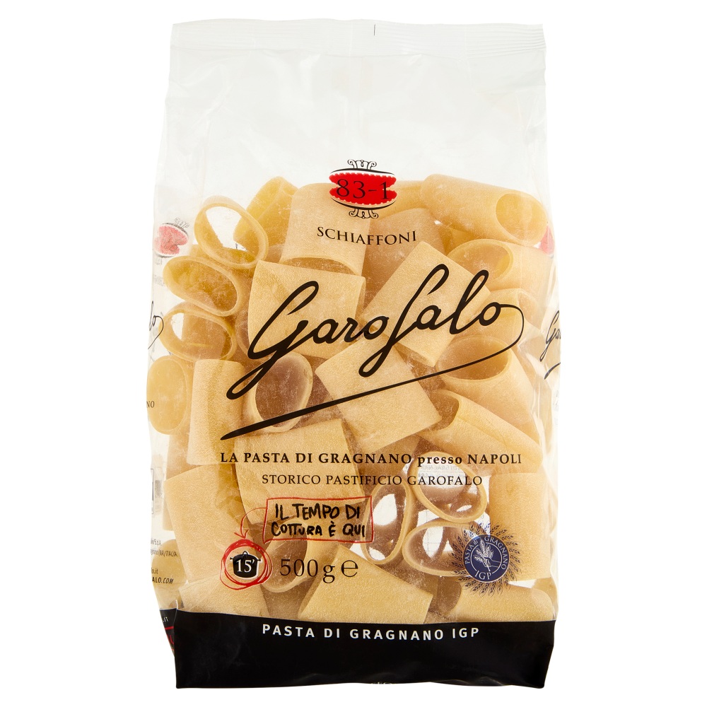 3728-garofalo-specialita-schiaffoni-500-g Garofalo Specialità Schiaffoni 500 g - immagine 1