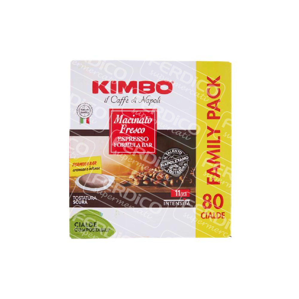 4309-kimbo-cialda-caffe-macinato-fresco-x-80 Kimbo Cialda Caffè Macinato Fresco x 80 - immagine 1