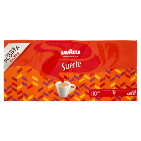 4512-lavazza-caffe-suerte-4-x-250-g Lavazza Caffè Suerte 4 x 250 g - immagine 1