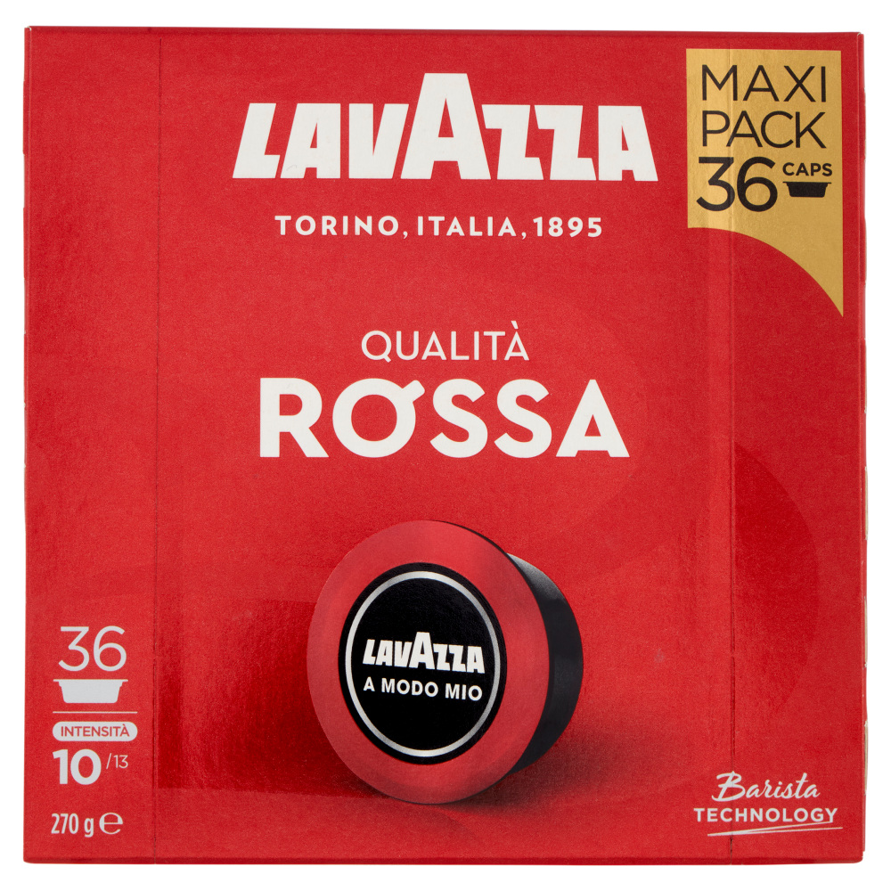 4520-lavazza-capsule-a-modo-mio-qualita-rossa-x-36 Lavazza Capsule A Modo Mio Qualità Rossa x 36 - immagine 1