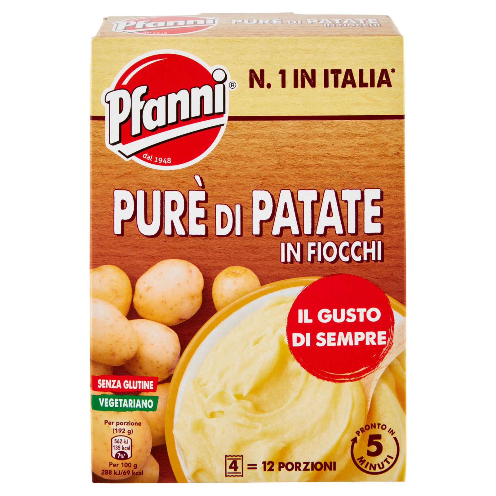 5992-pfanni-pure-di-patate-4-buste-300-g Pfanni Purè di Patate 4 Buste 300 g - immagine 1