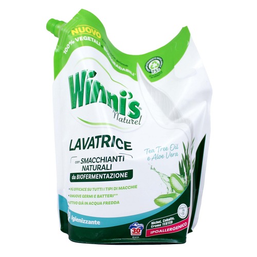 7750-winnis-lavatrice-liquido-30-lavaggi-pouch-1-35-l Winni's Lavatrice Liquido 30 Lavaggi Pouch 1,35 L - immagine 1