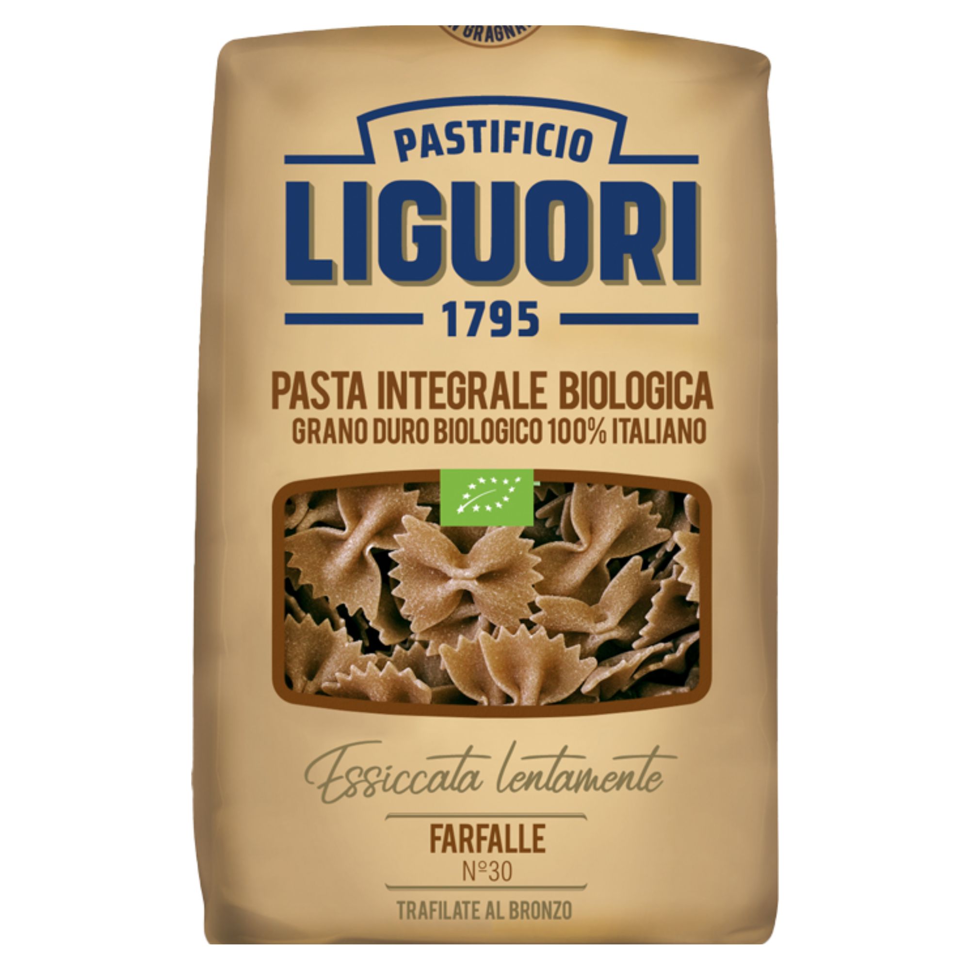 Liguori Farfalle Pasta Integrale - 500 gr Liguori Farfalle Pasta Integrale – 500 gr - immagine 1