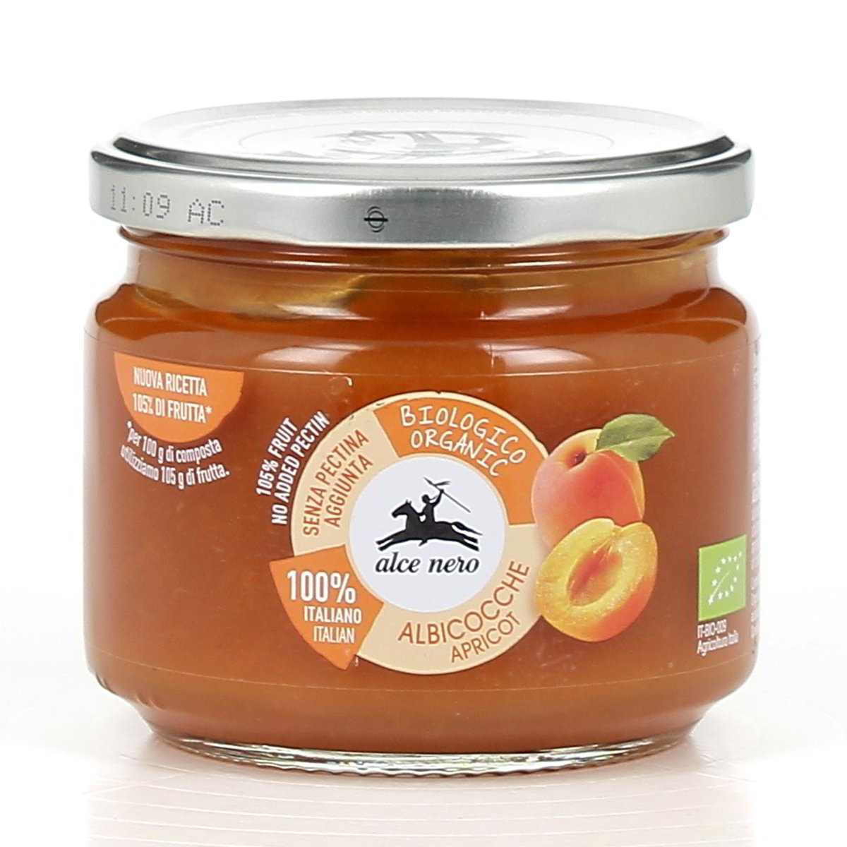 Alce-Nero-Composta-Albicocche-Bio-270-g Alce Nero Composta Albicocche Bio 270 g - immagine 1