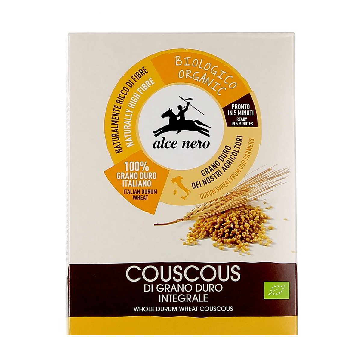 Alce-Nero-Cous-Cous-Di-Grano-Duro-Integrale-Bio-500-g Alce Nero Cous Cous Di Grano Duro Integrale Bio 500 g - immagine 1