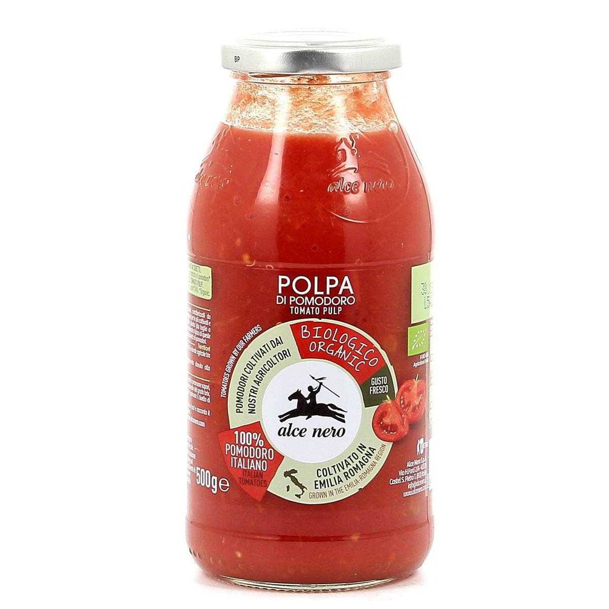 Alce-Nero-Polpa-Di-Pomodoro-Bio-500-g Alce Nero Polpa Di Pomodoro Bio 500 g - immagine 1
