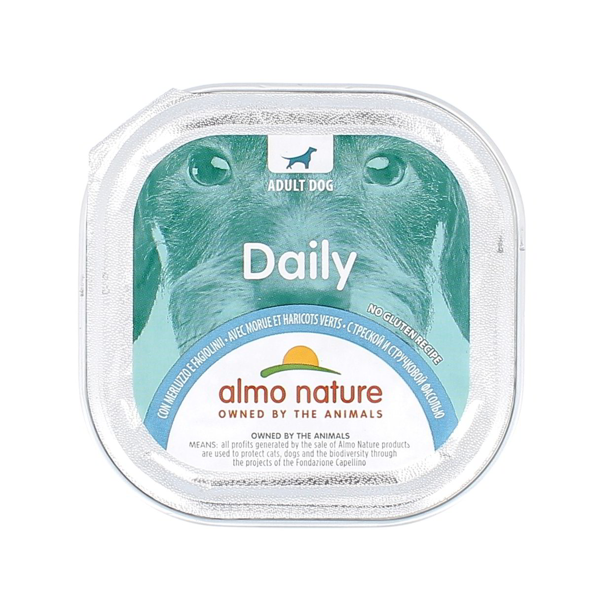Almo-Nature-Cane-Daily-Merluzzo-Fagioli-100-g-1 Almo Nature Cane Daily Merluzzo Fagioli 100 g - immagine 1