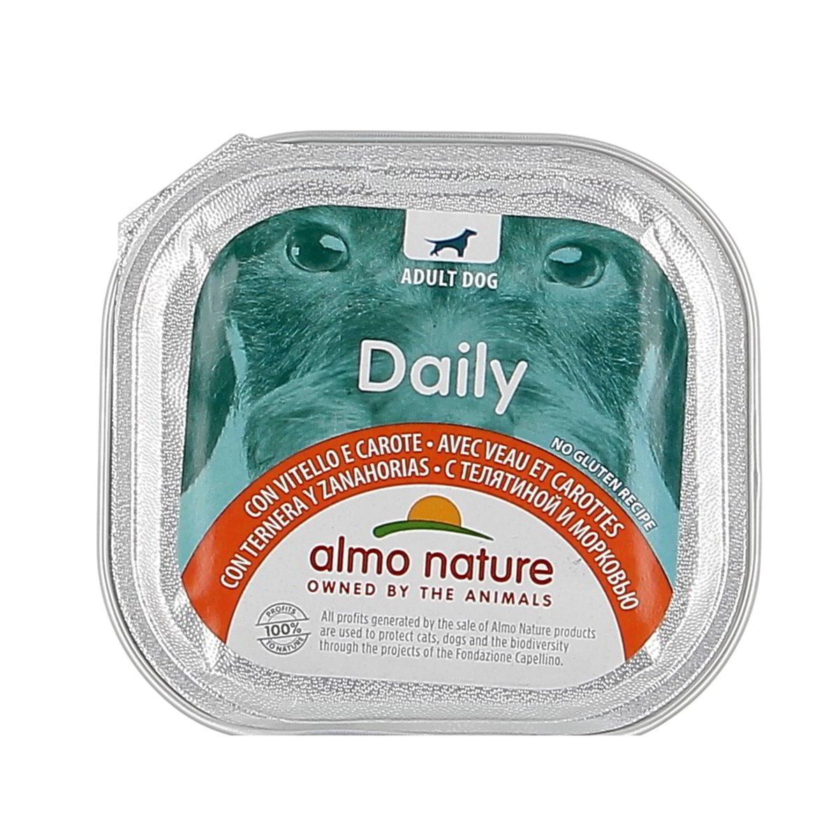 Almo-Nature-Cane-Daily-Vitello-Carote-100-g-1 Almo Nature Cane Daily Vitello Carote 100 g - immagine 1