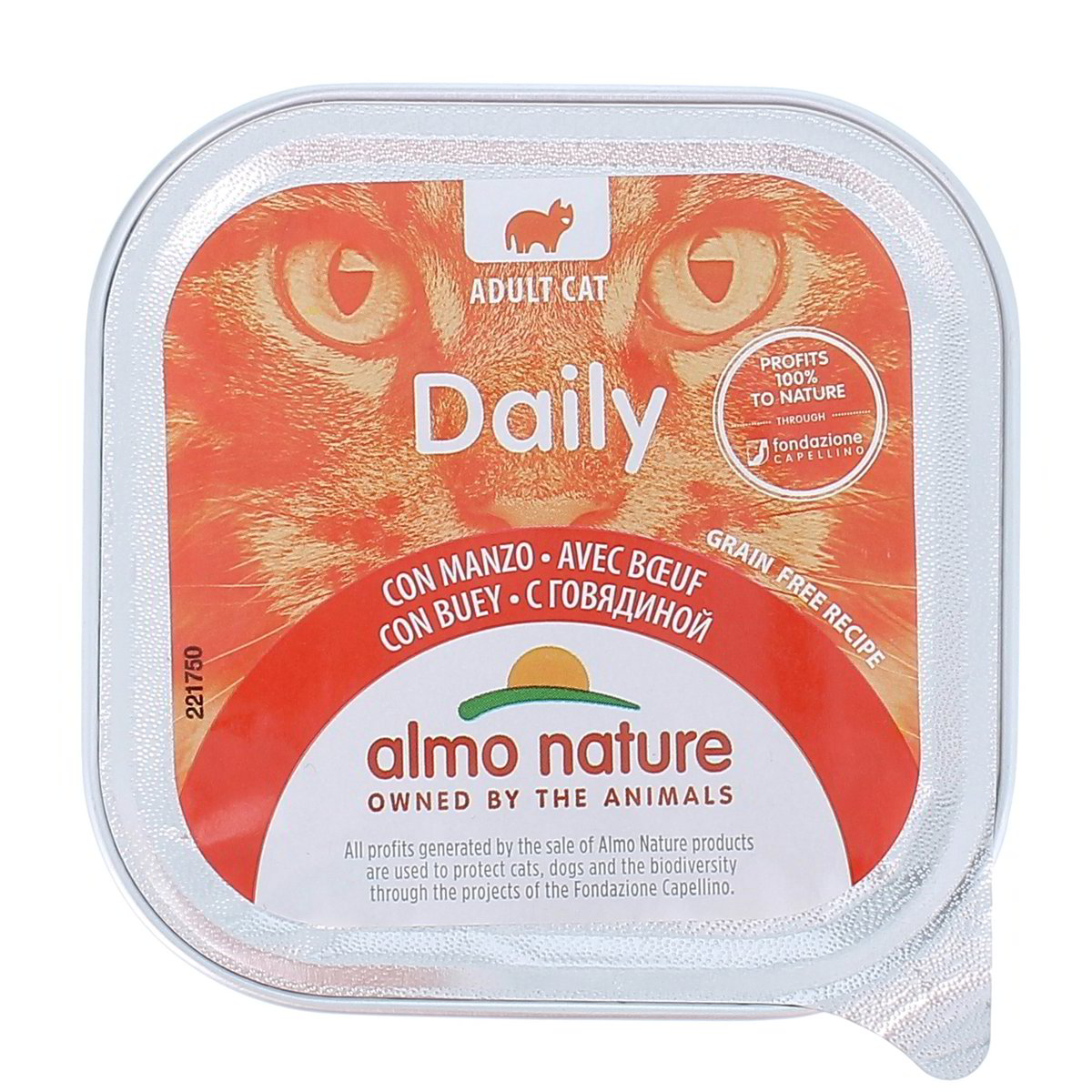 Almo-Nature-Gatto-Daily-Manzo-100-g-1 Almo Nature Gatto Daily Manzo 100 g - immagine 1