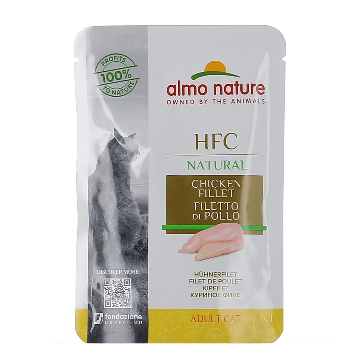 Almo-Nature-Gatto-HFC-Naturale-Filetto-Di-Pollo-55-g-1 Almo Nature Gatto HFC Naturale Filetto Di Pollo 55 g - immagine 1