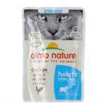 Almo Nature Gatto Sterilised Merluzzo Pollo 6 x 70 g