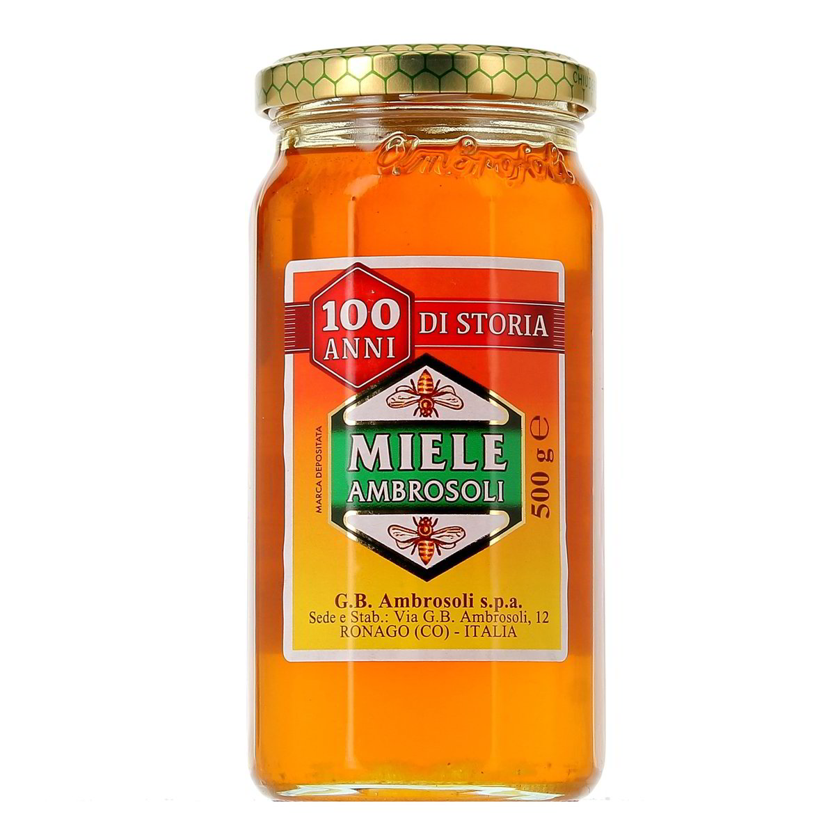Ambrosoli-Miele-Raffinato-500-g Ambrosoli Miele Raffinato 500 g - immagine 1