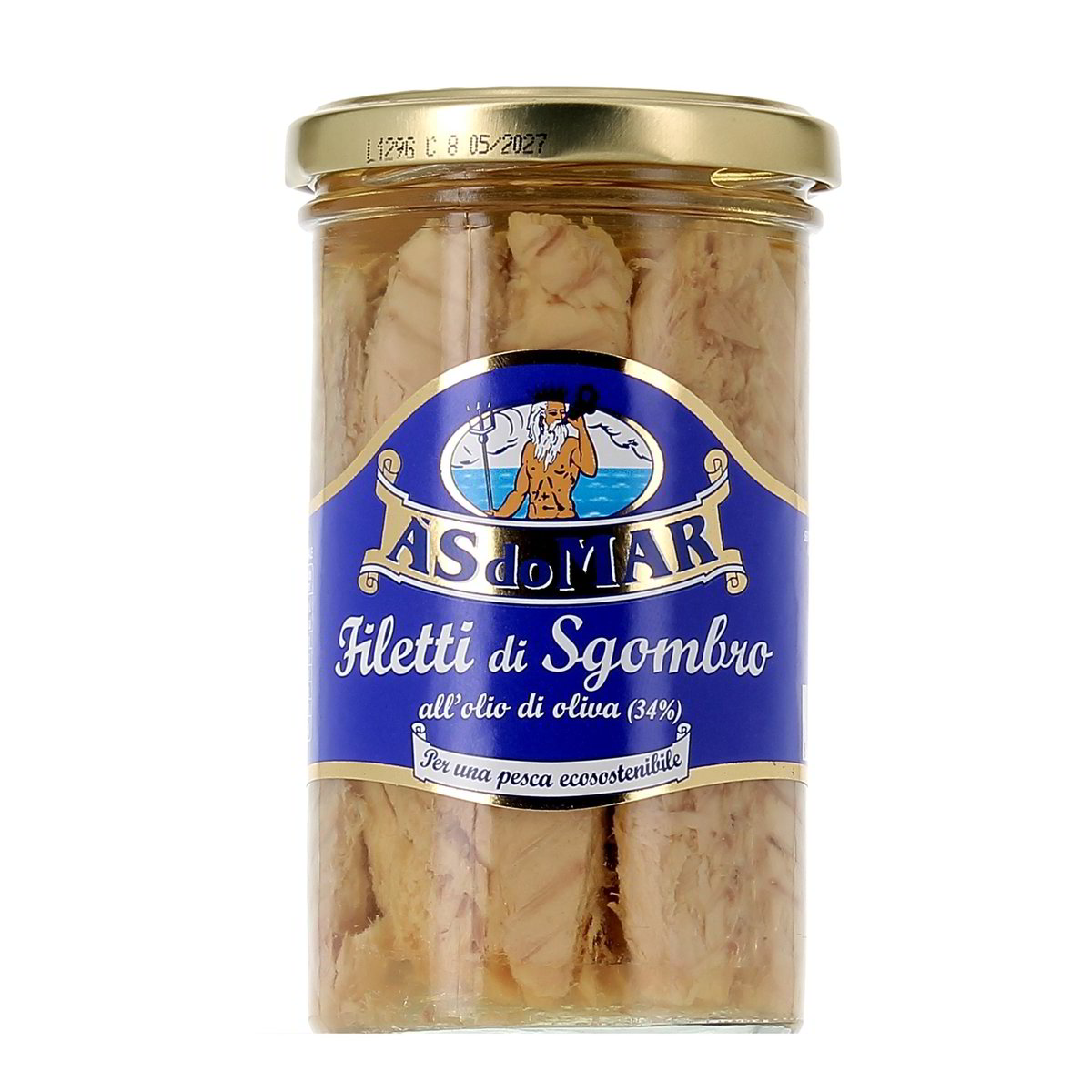 As-do-Mar-Filetti-di-Sgombro-in-Olio-dOliva-250-165-g As do Mar Filetti di Sgombro in Olio d'Oliva 250/165 g - immagine 1