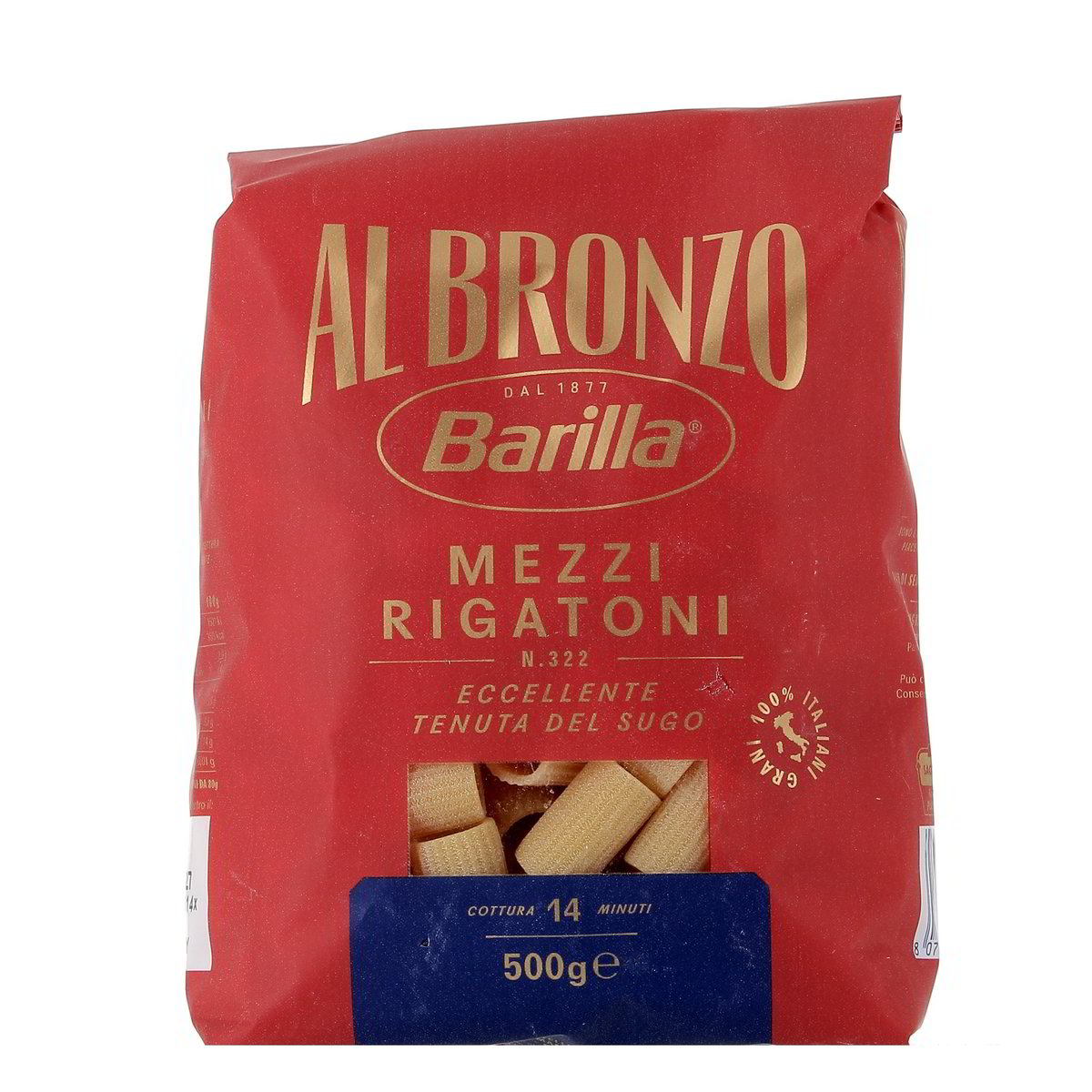 Barilla-Al-Bronzo-Mezzi-Rigatoni-500-g-1 Barilla Al Bronzo Mezzi Rigatoni 500 g - immagine 1