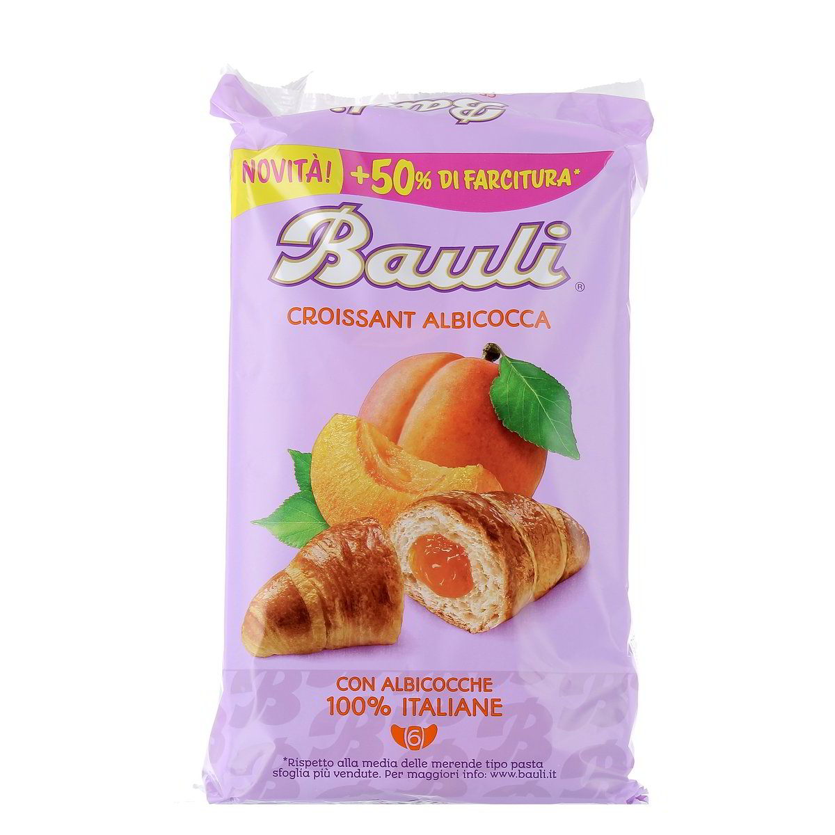 Bauli-Croissant-Albicocca-x6-300-g-1 Bauli Croissant Albicocca x6 300 g - immagine 1